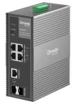 TP-Link Omada IES206GPP / Switch / 4x GbE RJ-45 (1x PoE++ 3x PoE+) / 1x combo RJ-45/SFP / 1x GbE SFP (IES206GPP)