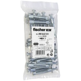 Fischer 6x52 S B hmoždinka do dutin 60 mm 48043 20 ks