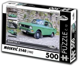 RETRO-AUTA Puzzle Moskvič 2140 (1980)