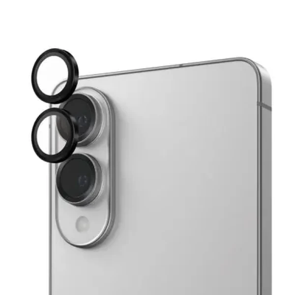 PanzerGlass Hoops Samsung Galaxy S25 Edge černé ochranné kroužky pro čočky fotoaparátu (PG48080)