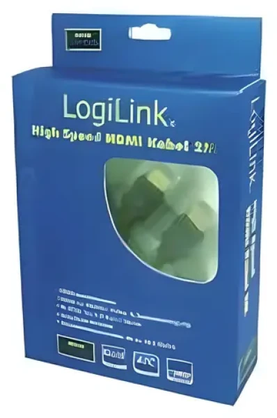 LogiLink černá / HDMI kabel / HDMI 1.4 / High Speed s Ethernetem / 10 m (CH0053)