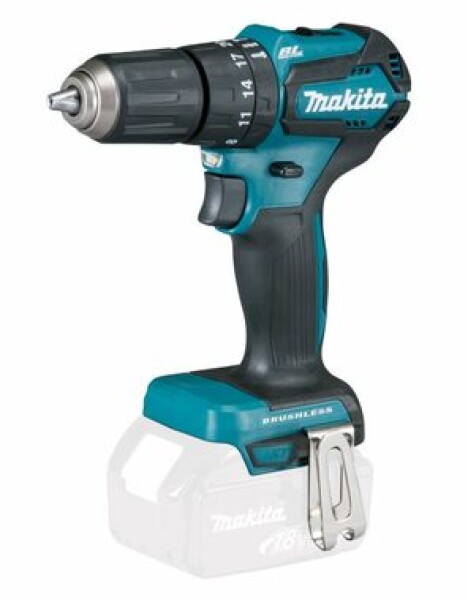 Makita DHP483Z / Aku příklepová vrtačka / Li-Ion / 18V / až 1.700 ot-min / až 25.500 úderů-min / Bez aku (DHP483Z)