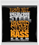 Ernie Ball 2843 Hybrid Slinky Stainless Steel Electric Bass 45-105