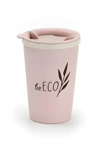 G21 beECO Espresso růžová / Ekologický kelímek / 280 ml (G49331001R)