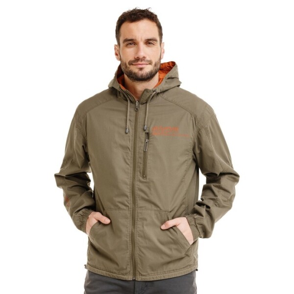 Bushman Pánská oboustranná bunda Aerial II, tmavá khaki XXXXL