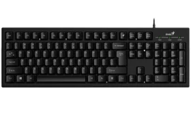 Genius Smart KB-100 černá / Drátová klávesnice / SmartGenius App / USB / CZ+SK layout (31300005403)