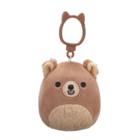 Klíčenka Squishmallows Medvěd kodiak - Stokely