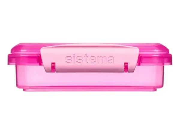 Sistema Lunch Sandwich Svačinový box na toast 450 ml růžová (8592001423398)