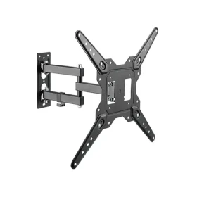 Brateck LPA68-443 černá / Výsuvný nástěnný držák pro TV 23"-55" / polohovatelný / nosnost 30kg (BRLPA68443)