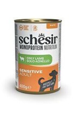 Schesir Dog konz.Monoprotein Jehněčí paté 400g