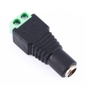 DC konektor se šroubovací svorkou 5,5 x 2,1 mm - Samice