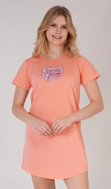 Dámská noční košile s krátkým rukávem Vienetta Secret Super girl