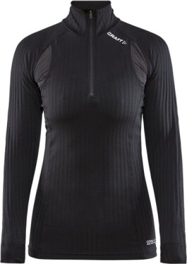 Běžecké tričko CRAFT Active Extreme X Zip - černá Velikost textilu: XL