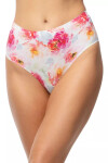 Dámské brazilky Peony brasil maxi - JULIMEX bílá XL