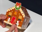 Adventní kalendář papírový - Perníková chaloupka