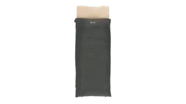 Outwell Contour Prime tmavě šedá, pravý zip / Spací pytel (230483)