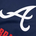 Nike Pánská mikina Atlanta Braves MLB 2025 Authentic Performance Therma Hoodie Velikost: 2XL