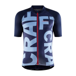 Pánský cyklistický cyklodres CRAFT ADV Grap tmavě modrá se světle modrou