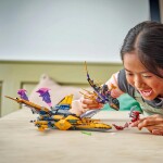 LEGO LEGO® NINJAGO® 71833 Ras, Arin a superbouřkové letadlo