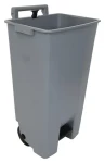 Denox Nádoba k odpadkovému koši 23400 šedá / Nádoba na tříděný odpad / 120 l / Plast / Kolečka