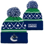 Outerstuff Dětská Zimní Čepice Vancouver Canucks Face-Off Cuff Pom