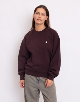 Carhartt WIP W' Casey Sweatshirt Palisander/Silver XS