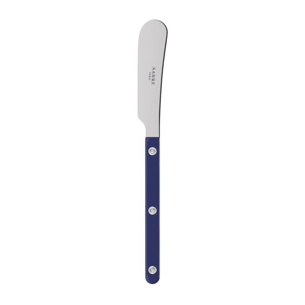 SABRE PARIS Nůž na máslo Bistrot Brillant – Navy Blue, modrá barva, kov, plast