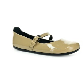 Aylla Shoes Balerína Taupe krémové baleríny