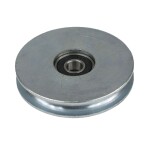 Kladka (rolna) s kuličkovým ložiskem, pr. 75mm, ZN, MTR