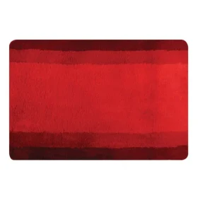 Spirella BALANCE koupelnová předložka 70 x 120 cm červená / polyester / protiskluzová (7610583092144)