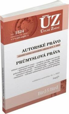 ÚZ 1524 Autorské právo, Průmyslová práva (poškozené)
