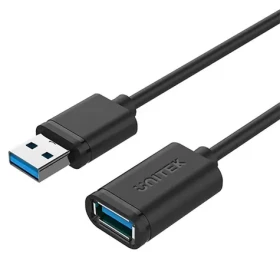 Unitek Y-C458GBK černá / Prodlužovací kabel USB-A / USB 3.2 Gen 1 / 5 Gbit/s / 1.5 m (Y-C458GBK)