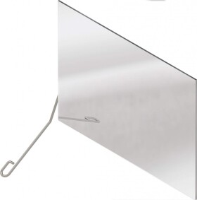 DEANTE - Lehnen nerezová ocel, sklo Zrcadlo NIL_E8LA