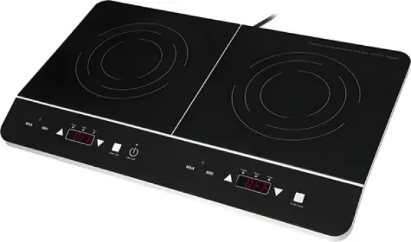 Lafe DuoChef / Indukční varná deska / 2 plotýnky / 3500 W / Skleněná deska (LAFKUC46380)