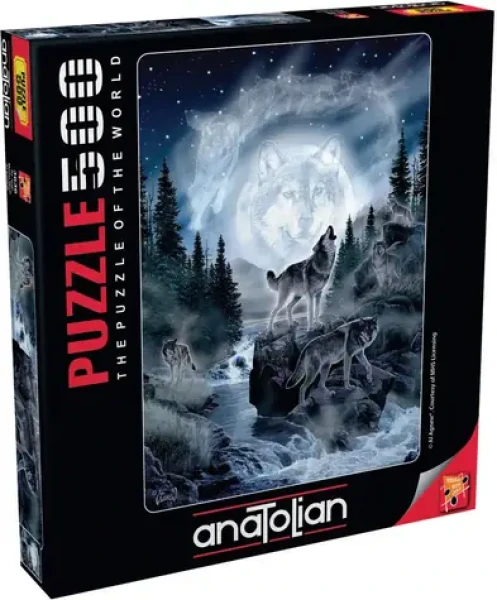 ANATOLIAN Puzzle Měsíční vlk