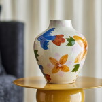 Bloomingville Kameninová váza Maricala Multi, multi barva, keramika