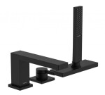 HANSGROHE - Tecturis E Baterie na okraj vany, 3-otvorová instalace, sBox, matná černá 73443670