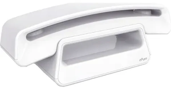 Alcatel ePure Iconic bílá / DECT telefon / základnová stanice / handsfree (ATL1428162)