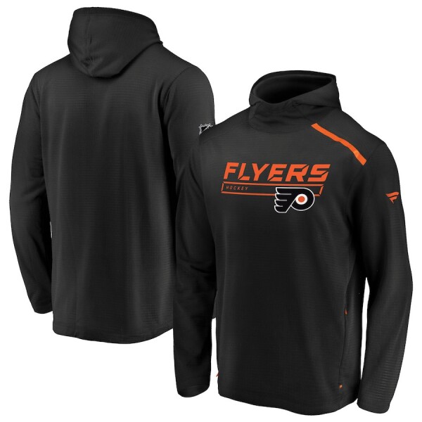 Fanatics Pánská Mikina Philadelphia Flyers Authentic Pro Rinkside Transitional Pullover Hoodie Velikost: S