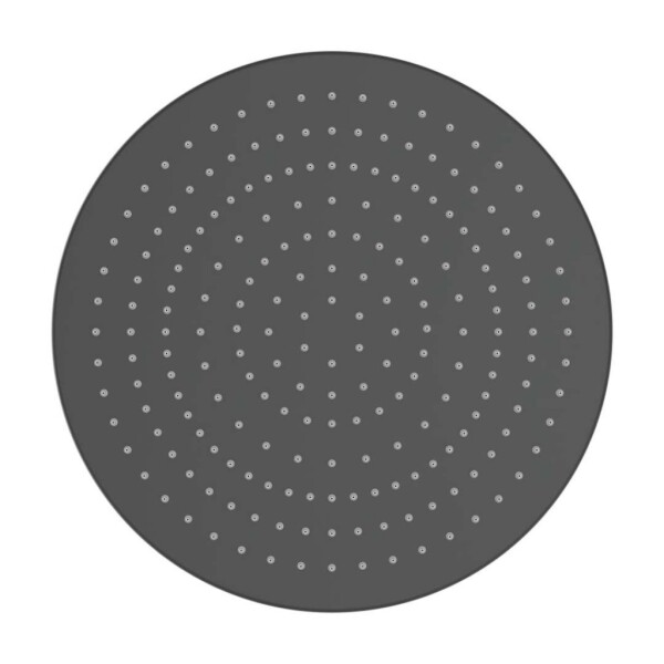 Laufen - Sprchové příslušenství Hlavová sprcha, průměr 30 cm, matná černá H3679810812321