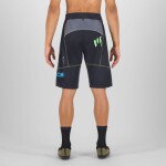 KARPOS Ballistic Evo Shorts, Black/Ombre Blue/Green Fluo velikost: L