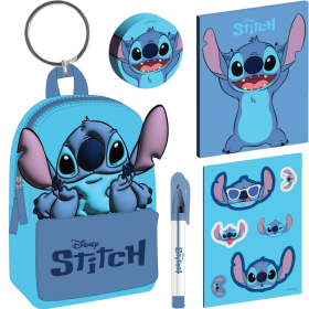 Lilo a Stitch klíčenka s minibatůžkem Stitch - EPEE