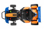Mamido Dětská elektrická motokára McLaren Drift oranžová
