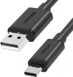 Unitek Y-C482BK černá / Kabel USB-C / USB-A (M) - USB-C (M) / 1 m (Y-C482BK)