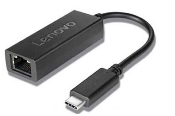 Lenovo Adaptér USB C na Ethernet / 1x USB-C(M) / 1x GLAN(F) (GX90S91832)