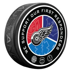 Mustang Puk Detroit Red Wings NHL First Responder