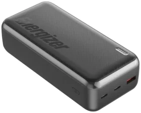 Energizer UE30055PQ powerbanka černá / 30000mAh / 22.5W (20W) / 5V / 3A / 2x USB-C 1x USB-A (UE30055PQ)