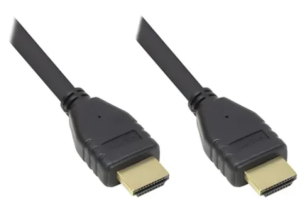 Good Connections HDMI 2.0b kabel černá / Propojovací kabel / HDMI-HDMI / 4K UHD 60Hz / 1,5 m (GC-M0137)