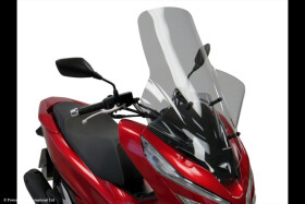 Honda Pcx 125 18-20 Skútr plexi Powerbronze With hand blisters - čiré