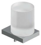 KLUDI - Vela C Dávkovač mýdla s držákem, sklo/chrom 3197605